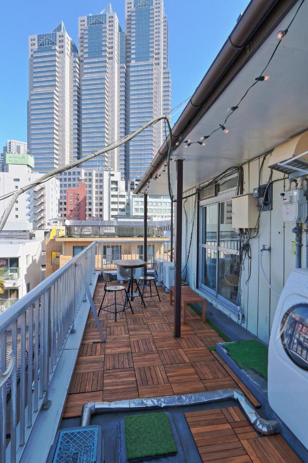 V.Close To Nishi-Shinjuku/Frwif/ Roof Top Terrace Tokyo Dış mekan fotoğraf